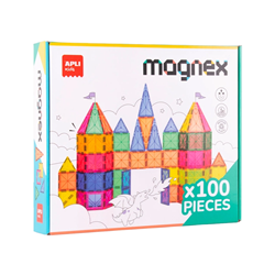 Jeu de construction 3D Magnex 100 pièces | Apli kids